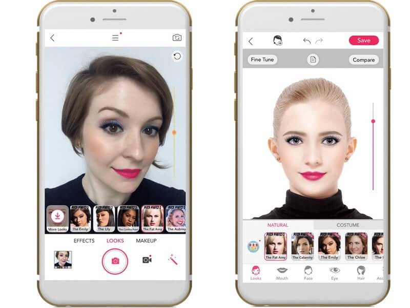 YouCam App - App to change hair color