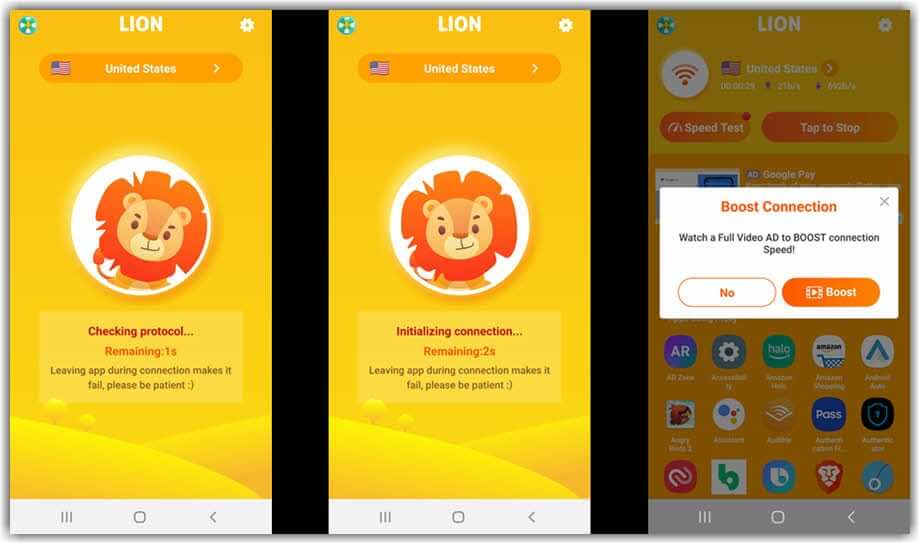 Lion VPN - VPN for PUBG Lite Free Download