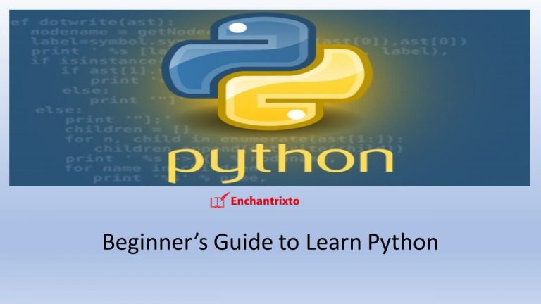 Learn Python for Beginners