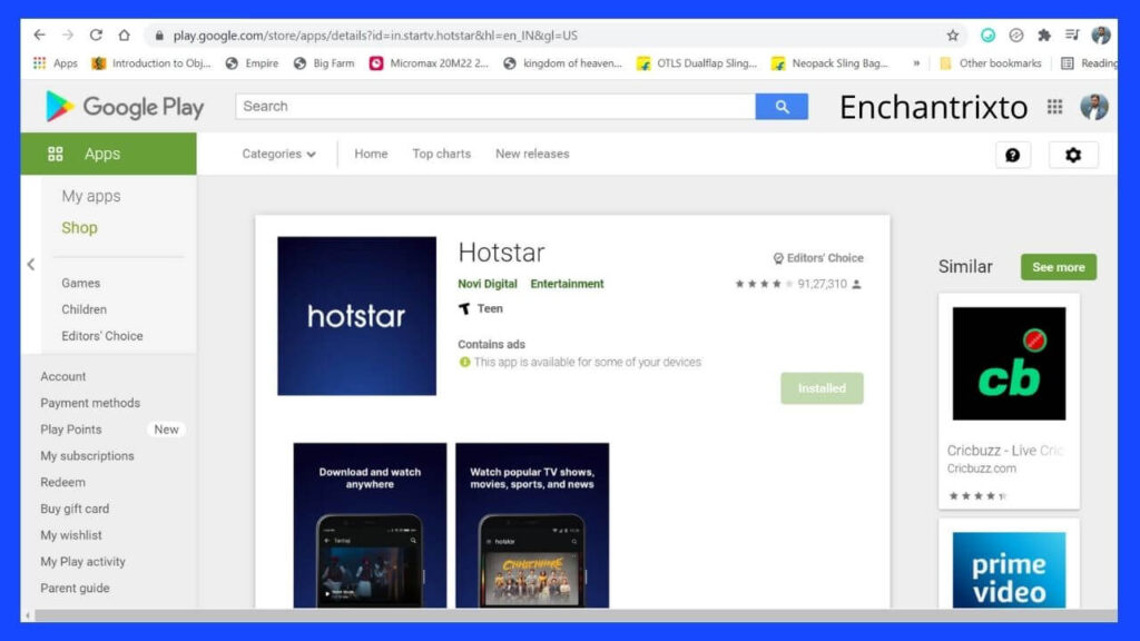 Hotstar App - Hotstar Video Downloader