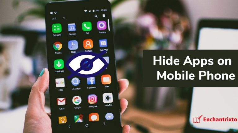 Hide Apps on Mobile Phone