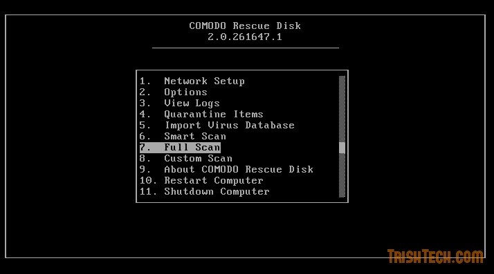 Comodo Rescue Disk