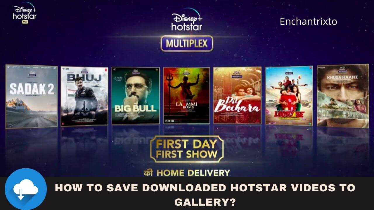 How to save hotstar videos to gallery