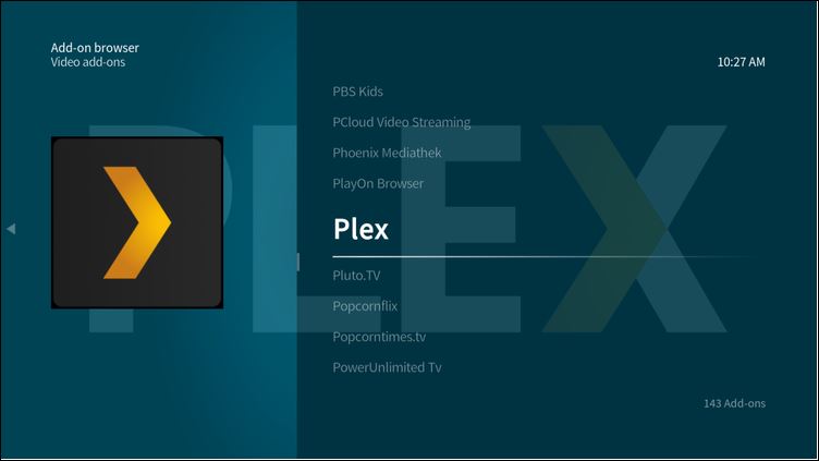 Plex server to stream with raspberry pi
