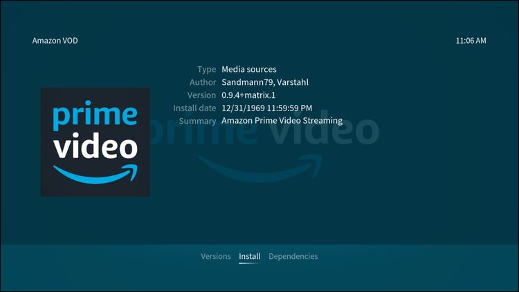 install Amazon Prime Video to stream with Raspberry Pi
