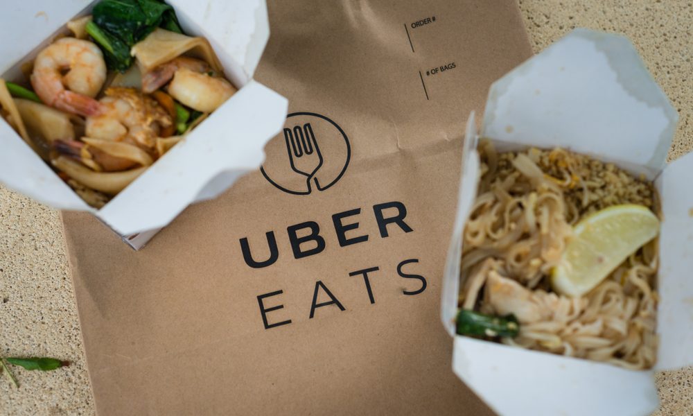 Uber Eats - food delivery apps in the UK