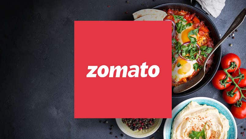 Zomato - food delivery apps in the UK