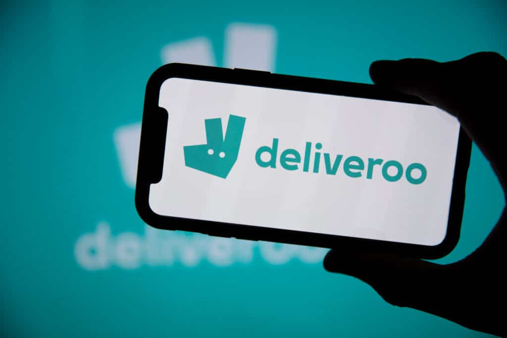 deliveroo - food delivery apps in the UK