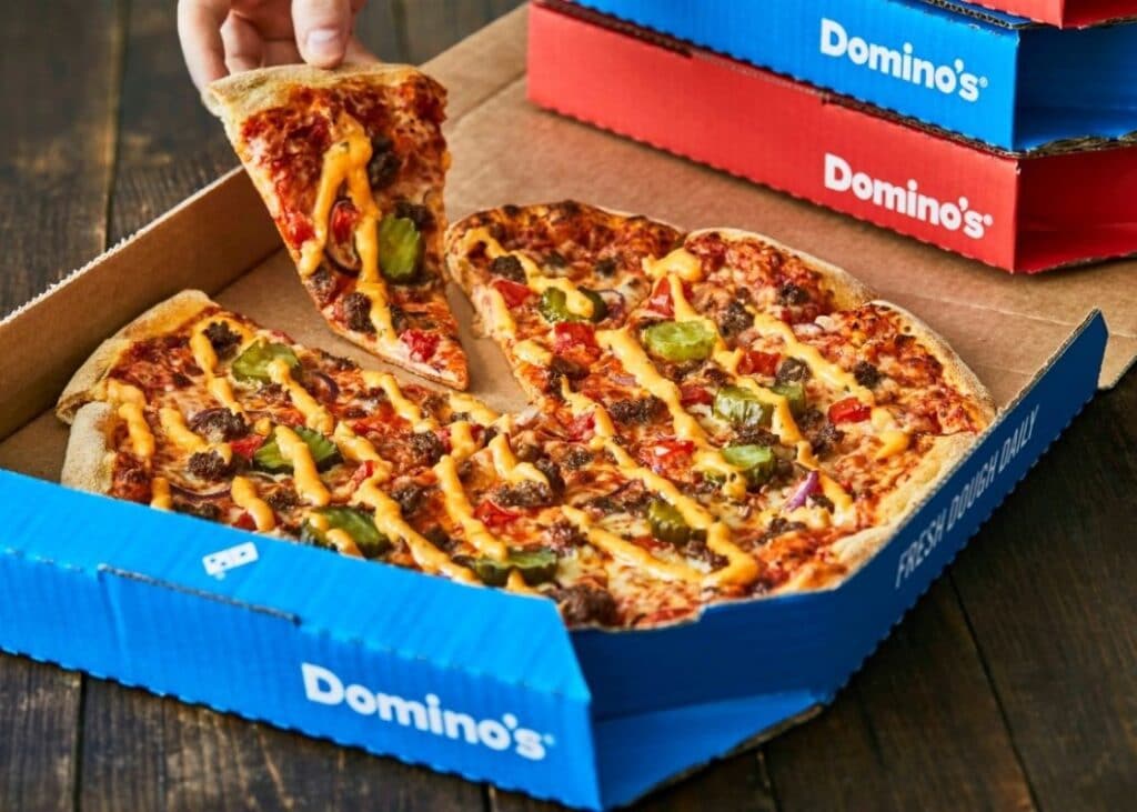 Domino's - food delivery apps in the UK