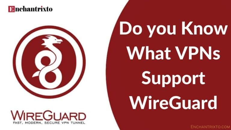 VPNs support WireGuard