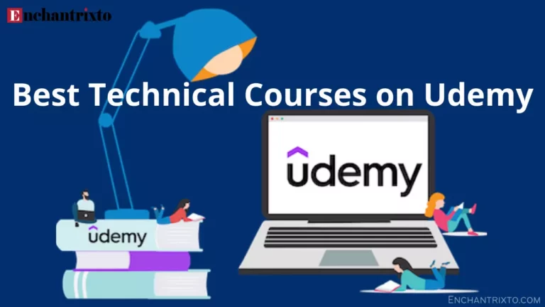 13 best technical courses on udemy