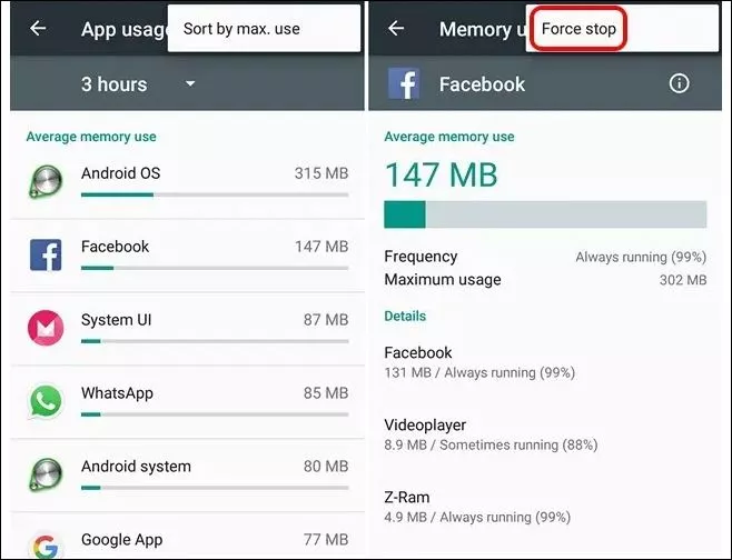 Why Android RAM is full