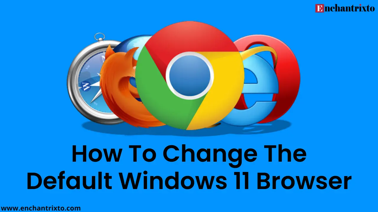 How to Change the default Windows 11 browser
