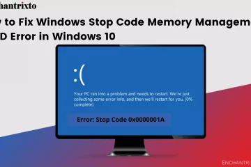 How to Fix the Windows Stop Code Memory Management BSOD?